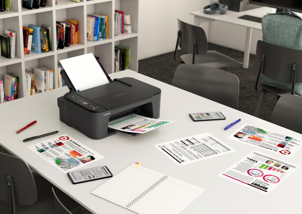 Canon PIXMA TS3720 - Wireless All-in-One Home Office Printer, Copier, Scanner, Mobile Friendly, Black ๐ All In One Marketplace Canada
