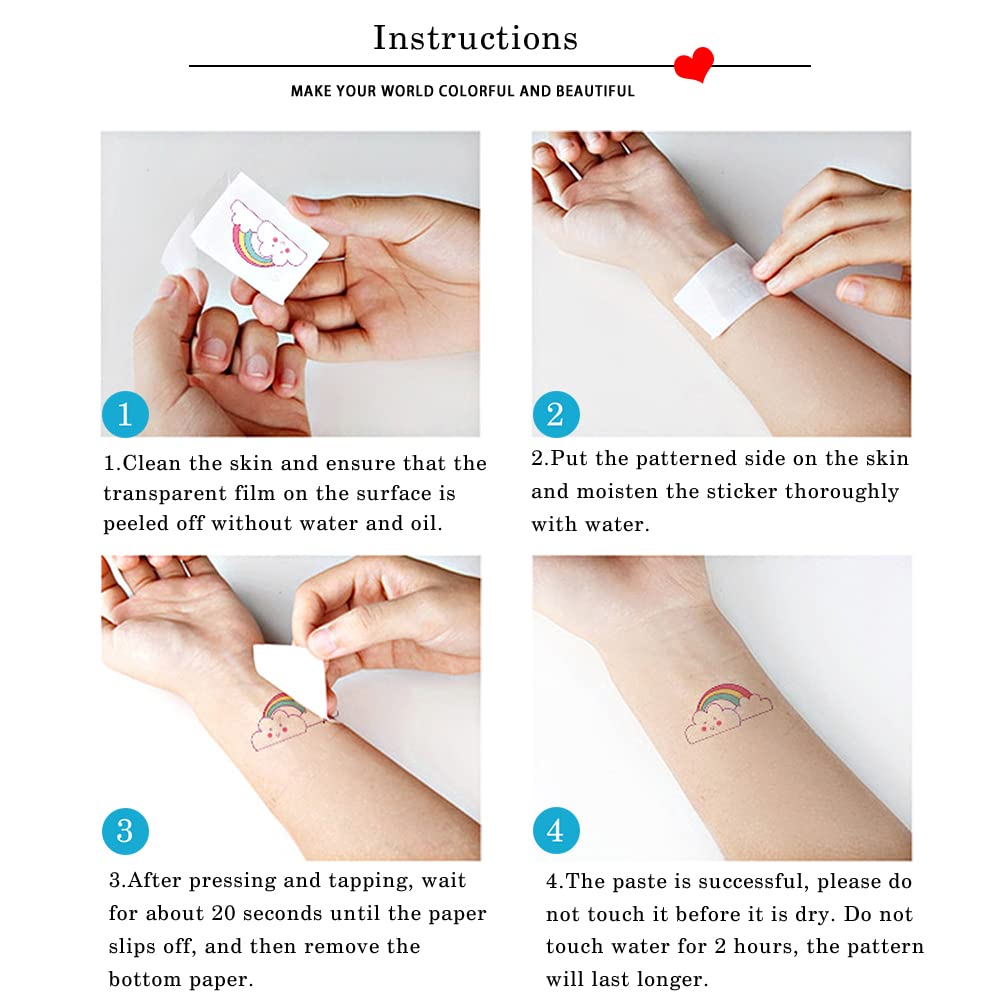 Temporary Tattoos Kids 400 Pcs Glow In The Dark Tattoos for Kids,Waterproof Skin Fake Tattoos Stickers for Boy and Girl,Luminous Kids Tattoos for Birthday Game Activities Holiday Party Favors etc ๐ All In One Marketplace Canada