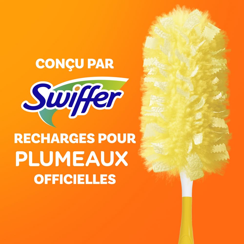 Swiffer Duster Kit with 3 ft Extendable Handle, Heavy Duty Dusting Starter Kit with 12 Refills, for Ceiling Fans, Vents and Hard to Reach Places 🍁 All In One Marketplace Canada