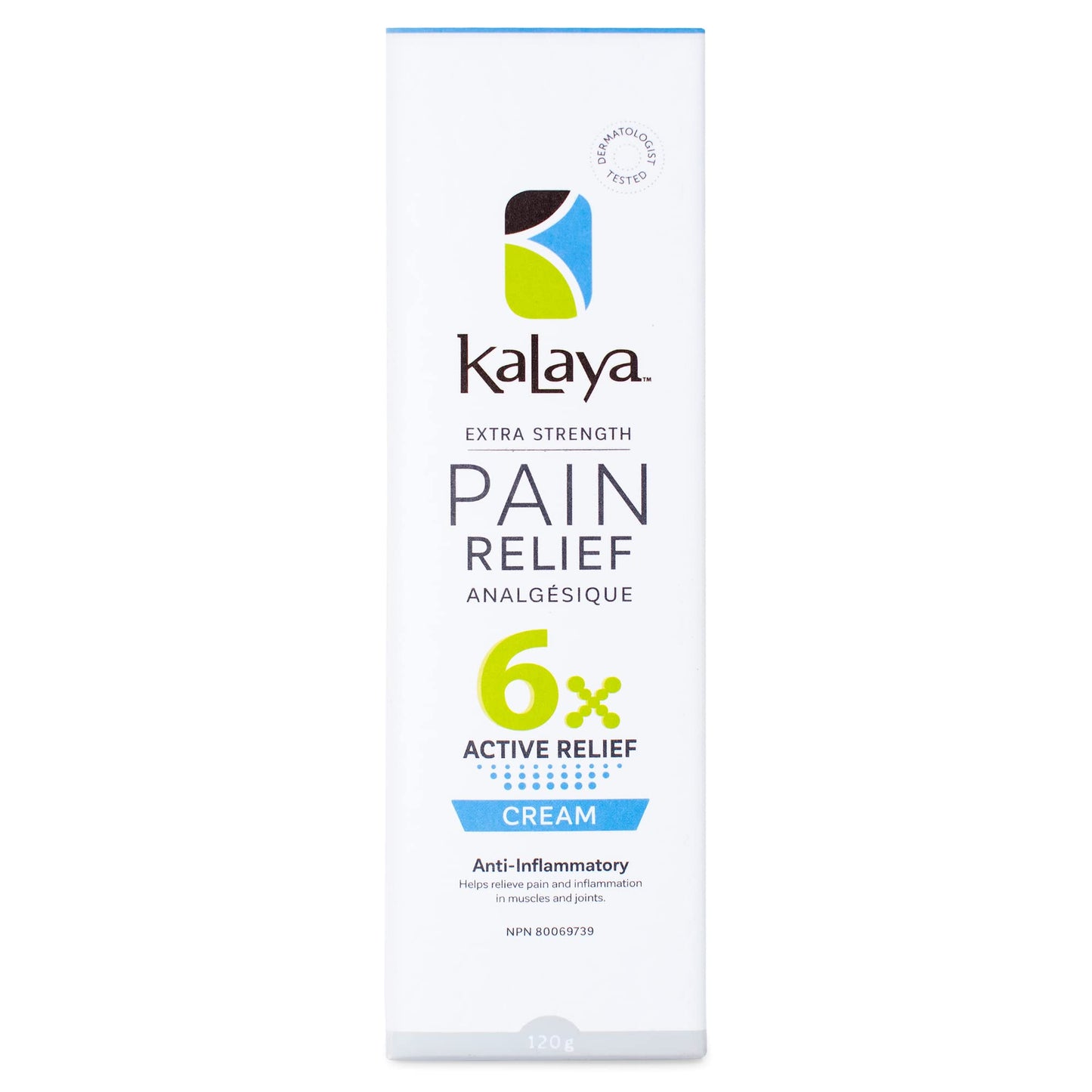 KaLaya 6X Extra Strength Pain Relief Cream with Arnica for Arthritis, Joint, Muscle, Back, Neck, Shoulder, Hand and Knee Pain- Medically formulated with 6 Natural Active, Pain Blocking & Anti inflammatory Ingredients (120g - Pack of 3)