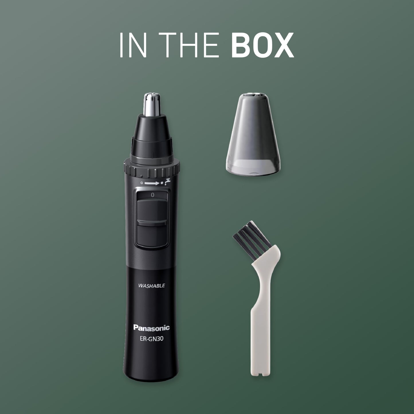 Panasonic ERGN30H nose & ear Hair Trimmer, Black Compact, 0.14 kilogram ๐ All In One Marketplace Canada