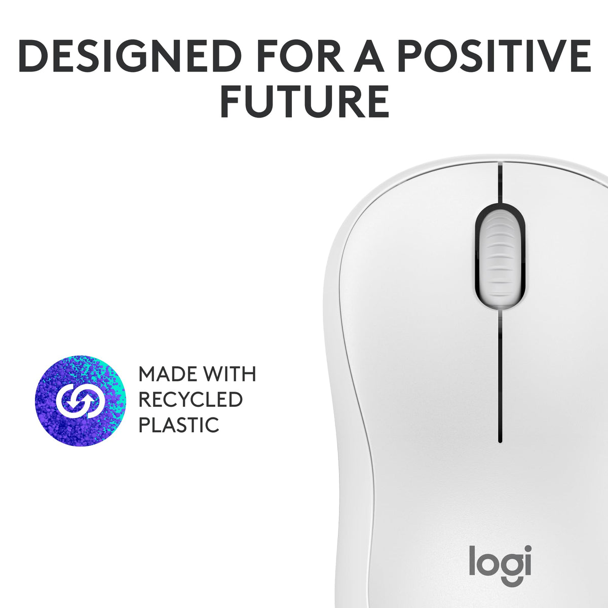 Logitech M240 Silent Bluetooth Mouse, Wireless, Compact, Portable, Smooth Tracking, 18-Month Battery, for Windows, macOS, ChromeOS, Compatible with PC, Mac, Laptop, Tablets - Off White 🍁 All In One Marketplace Canada