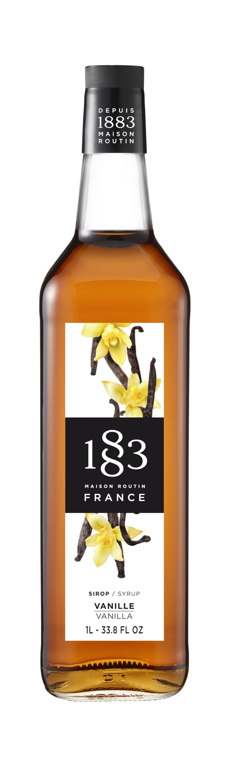Maison Routin 1883 Vanilla Syrup, Glass Bottle 1000 Milliliter ๐ All In One Marketplace Canada