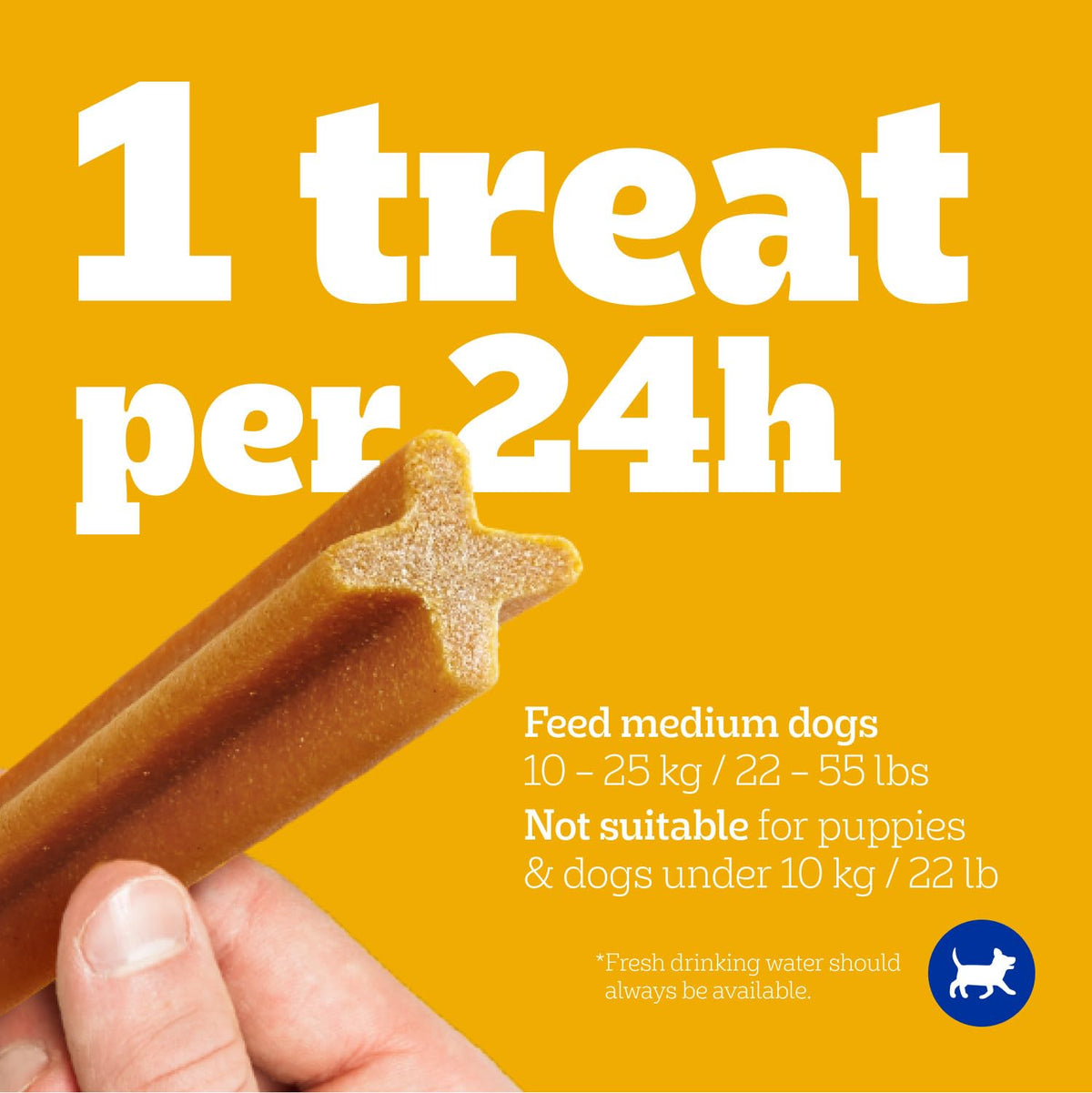 PEDIGREE DENTASTIX Medium Dog Dental Treats Fresh Flavour, 40 Sticks 972g ๐ All In One Marketplace Canada