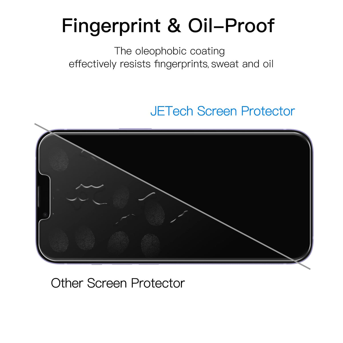 JETech Privacy Screen Protector for iPhone 17e (2026) / iPhone 16e / iPhone 14, Anti Spy Tempered Glass Film, 6.1-Inch Display, 2-Pack ๐ All In One Marketplace Canada