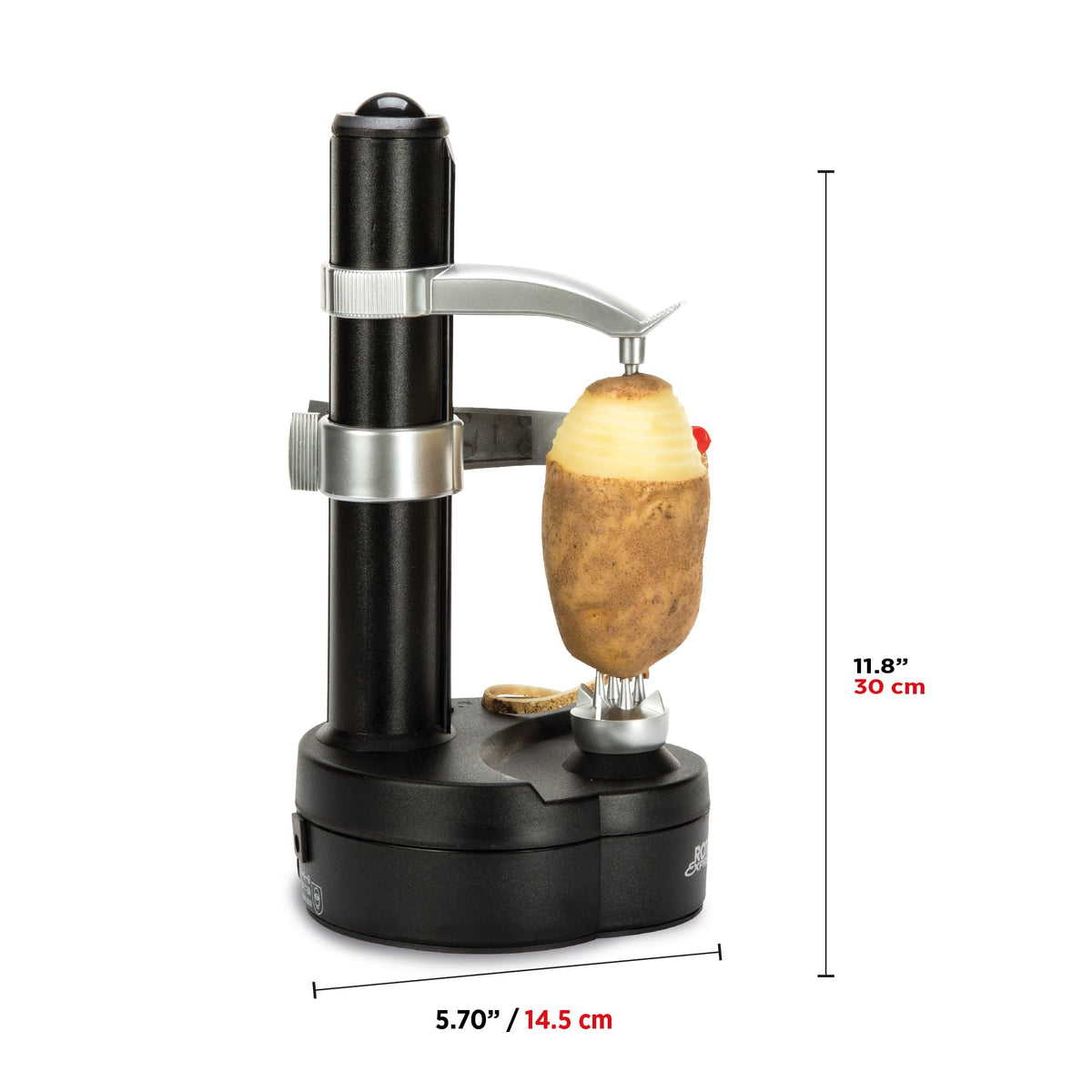 Starfrit Rotato Express Automatic Electric Potato & Vegetable Peeler, Black ๐ All In One Marketplace Canada