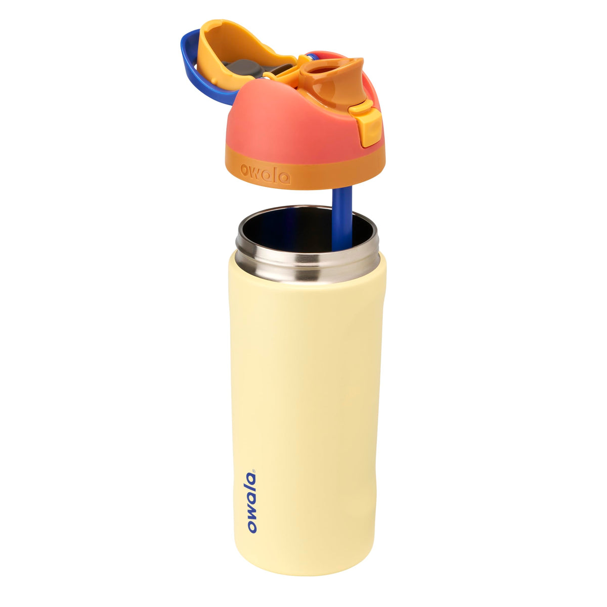 Owala Kids FreeSip Insulated Stainless Steel Water Bottle with Straw, BPA-Free Sports Water Bottle, Great for Travel, 16 oz, Misty Horizon ๐ All In One Marketplace Canada