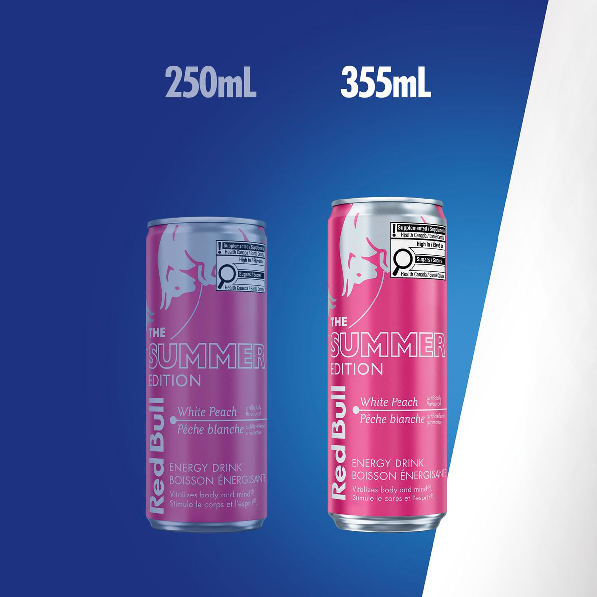 Red Bull Energy Drink, White Peach, 355ml (24 pack) ๐ All In One Marketplace Canada