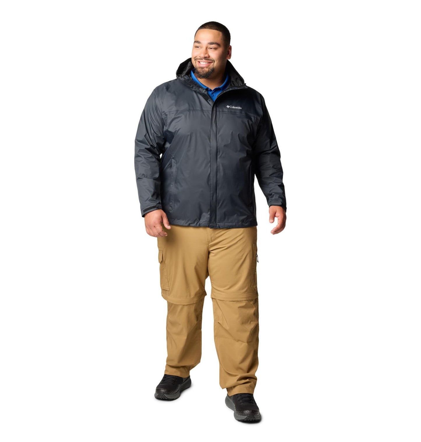 Columbia Men's Watertight II Waterproof Rain Jacket, Black, Large 🍁 All In One Marketplace Canada