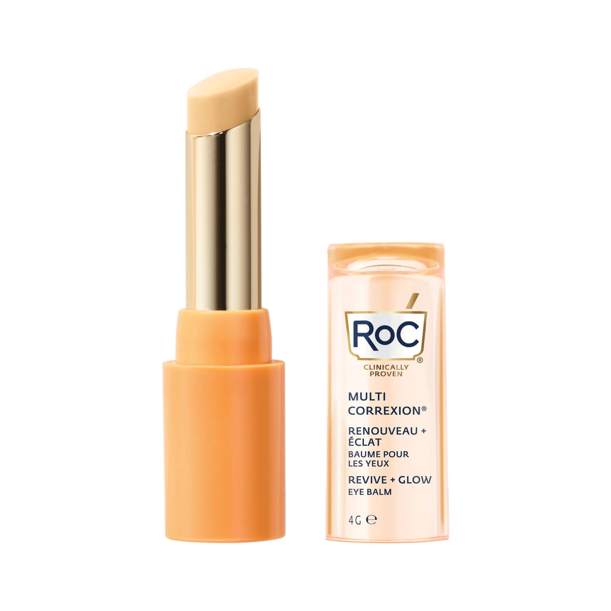 RoC Multi Correxion Revive + Glow Vitamin C with Peptides Eye Balm for Brighter Eyes 4G ๐ All In One Marketplace Canada