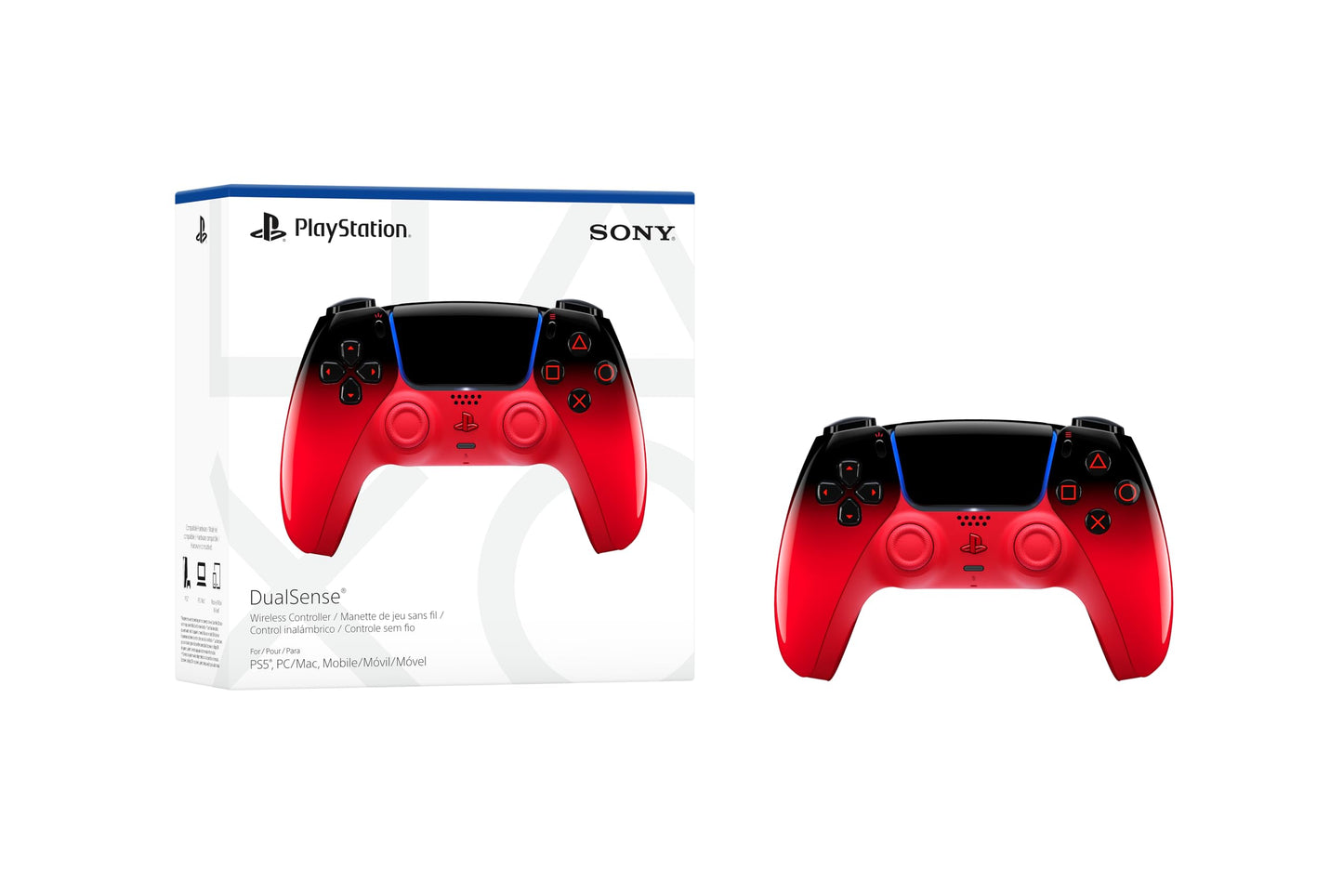 PlayStation 5 - DualSense Wireless Controller โ Techno Red ๐ All In One Marketplace Canada