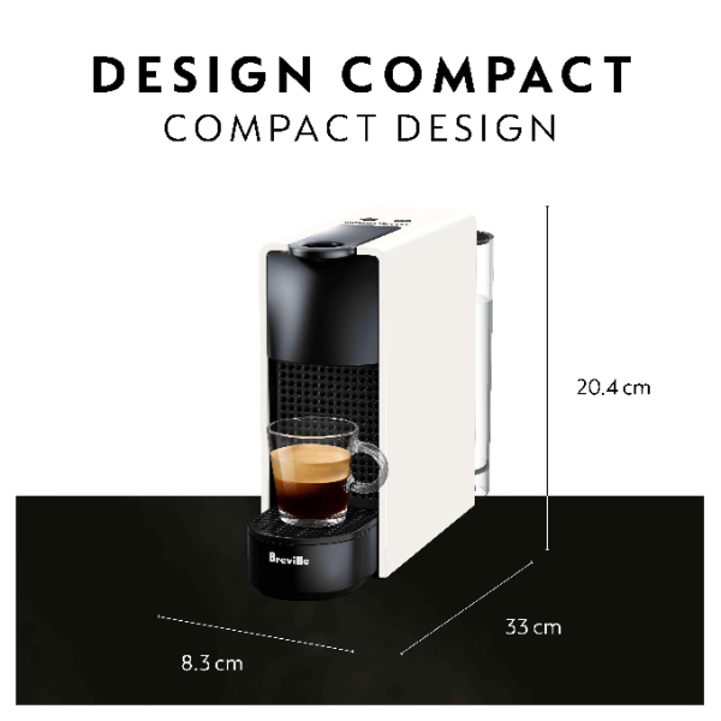 Nespresso Essenza Mini Single Serve Espresso Machine by Breville, White ๐ All In One Marketplace Canada