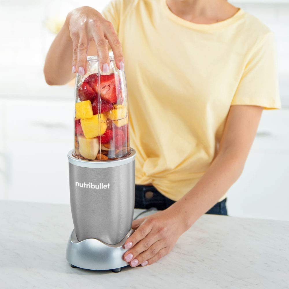 Nutri Bullet PRO Single Serve Blender (900W) in Silver, small (NB9-0902S) ๐ All In One Marketplace Canada