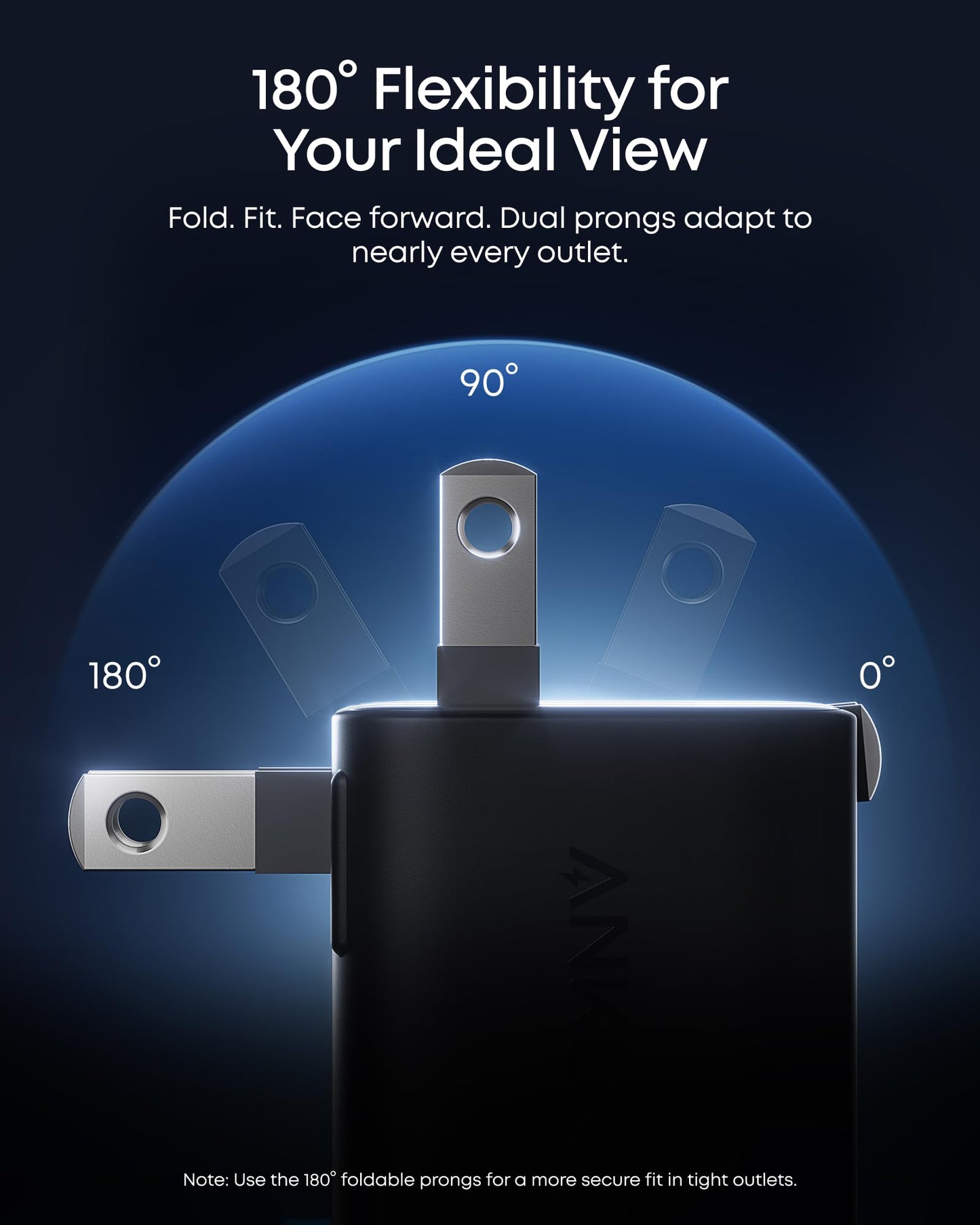 Anker Smart Display Charger,Anker Nano 45W Fast Charging USB C Charger with Smart Recognition,Built-in Care Mode,Compact with 180° Foldable Plug,for iPhone 17/16/15 Series,MacBook,Apple Watch (Orange) đ All In One Marketplace Canada
