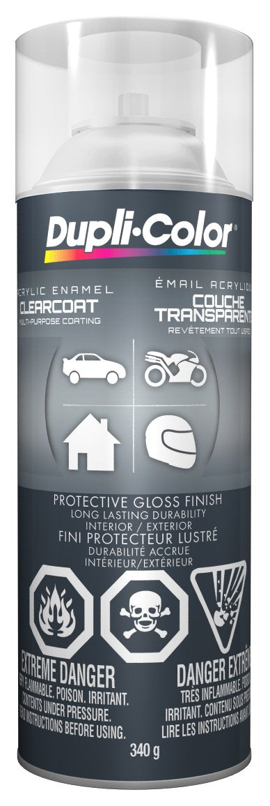 Dupli-Color CDA169207 Acrylic Enamel, Crystal Clear, 12 Ounce, 1 (Non-Carb Compliant) ๐ All In One Marketplace Canada