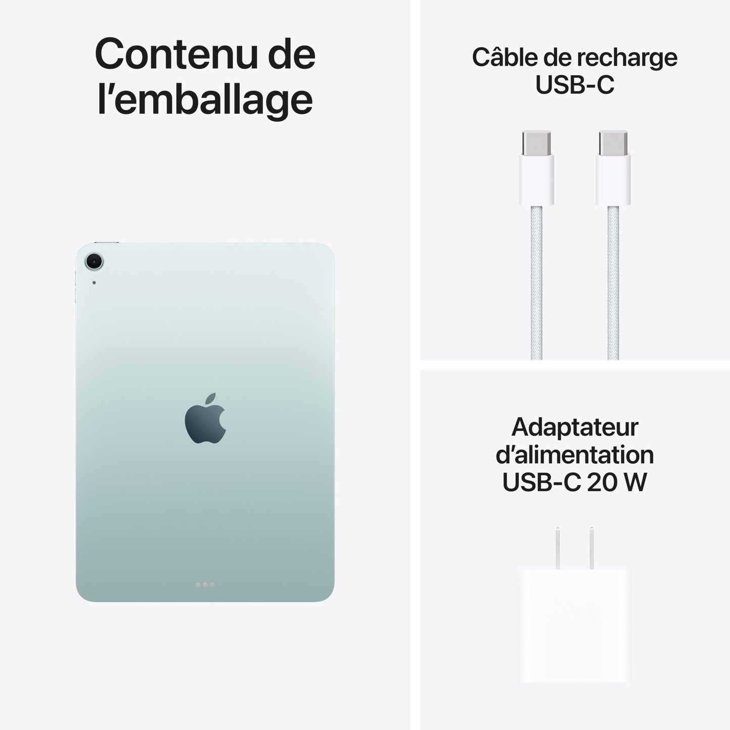 Apple iPad Air 11-inch with M4 chip (Wi-Fi, 128GB) - Blue π All In One Marketplace Canada