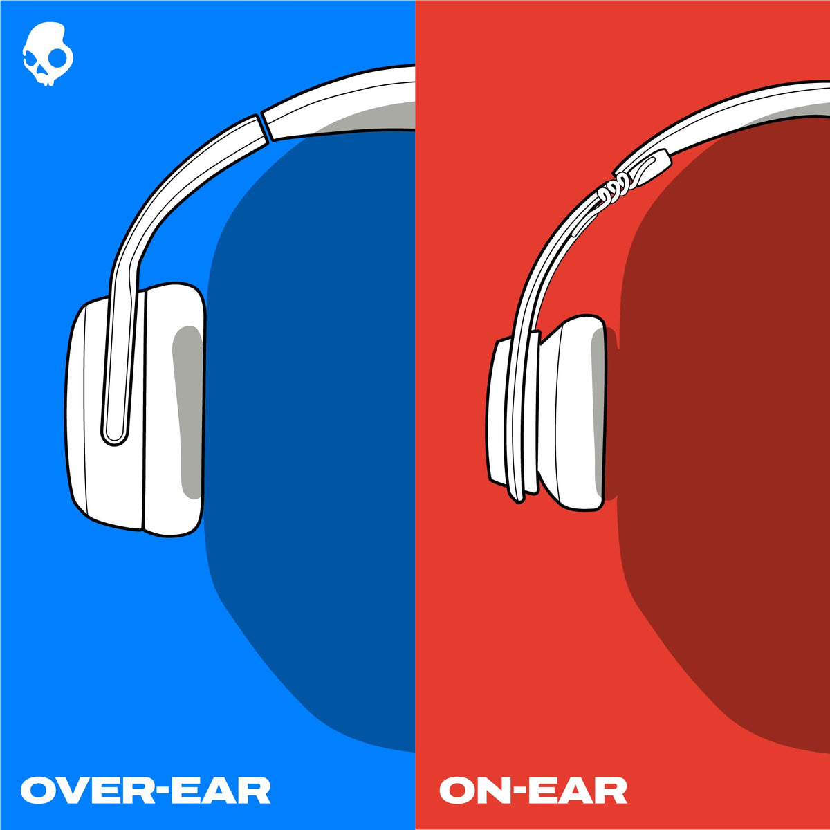 Skullcandy Crusher Evo Wireless Bluetooth Headphones with Multi-Sensory Bass, Noise Isolating Over-Ear Fit, Up to 40 Hours Battery, Microphone for iPhone Android - True Black ๐ All In One Marketplace Canada