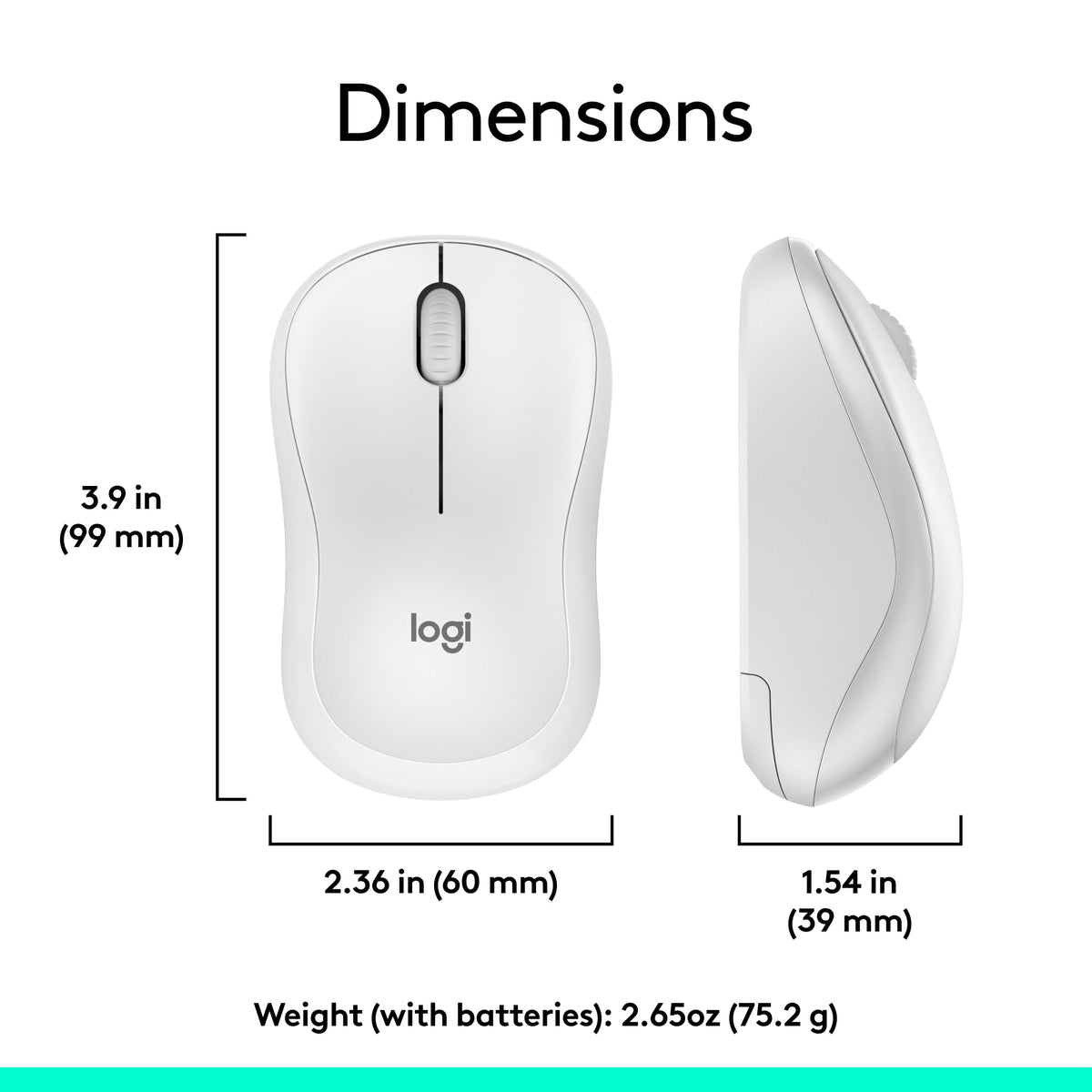 Logitech MK270 Wireless Keyboard and Mouse Combo for Windows, 2.4 GHz Wireless, Compact Mouse, 8 Multimedia and Shortcut Keys, 2-Year Battery Life, for PC, Laptop - Off White ๐ All In One Marketplace Canada