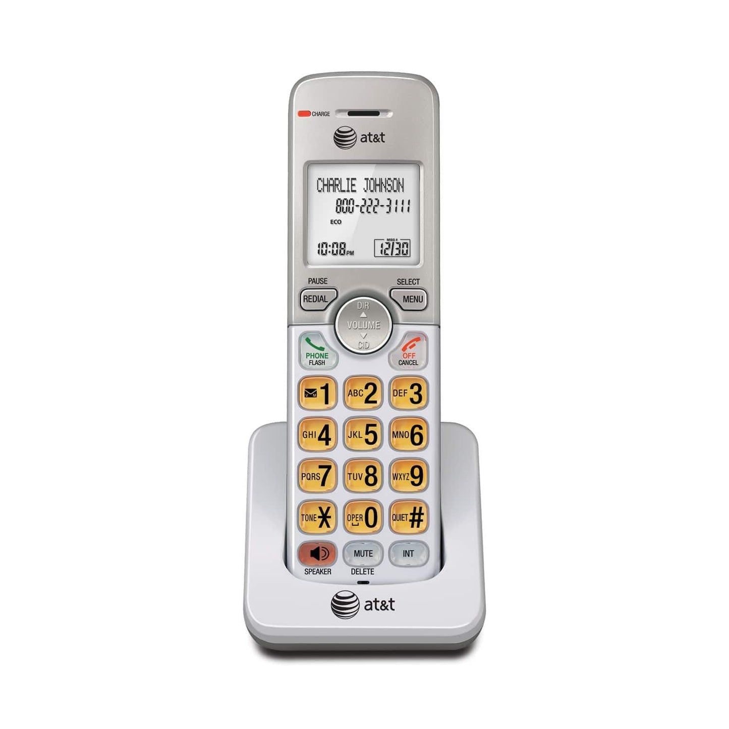 AT&T DECT 6.0 3 Cordless Phones with Caller ID, Handset Speakerphones, White and Grey ๐ All In One Marketplace Canada