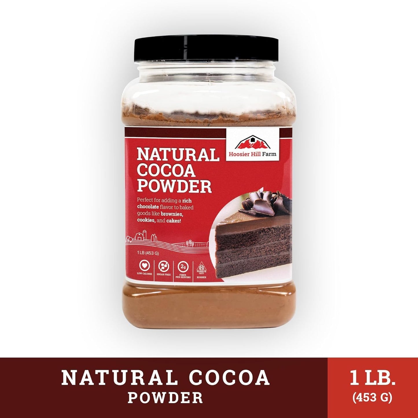 Hoosier Hill Farm Natural Cocoa Powder, 1 lb ๐ All In One Marketplace Canada