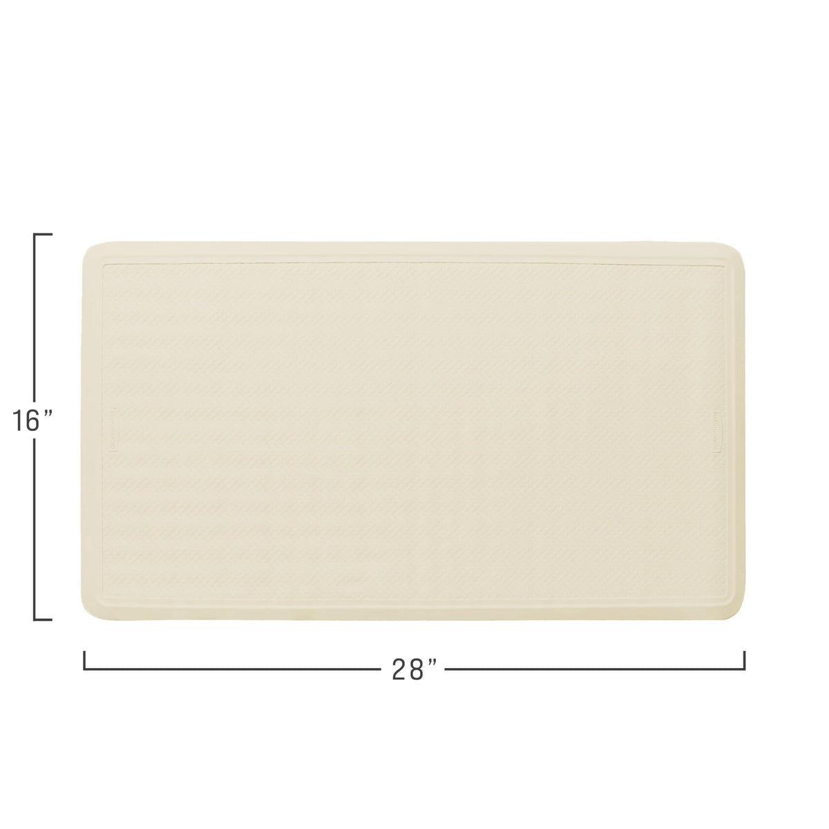 Rubbermaid Commercial Products Bath Tub and Shower Mat | Large - 28 x 16 in. | White | Machine Washable | Safti-Grip Non-Slip Bathroom Mat with Suction Cups for Home/Hotel/Shower/Bathtub ๐ All In One Marketplace Canada