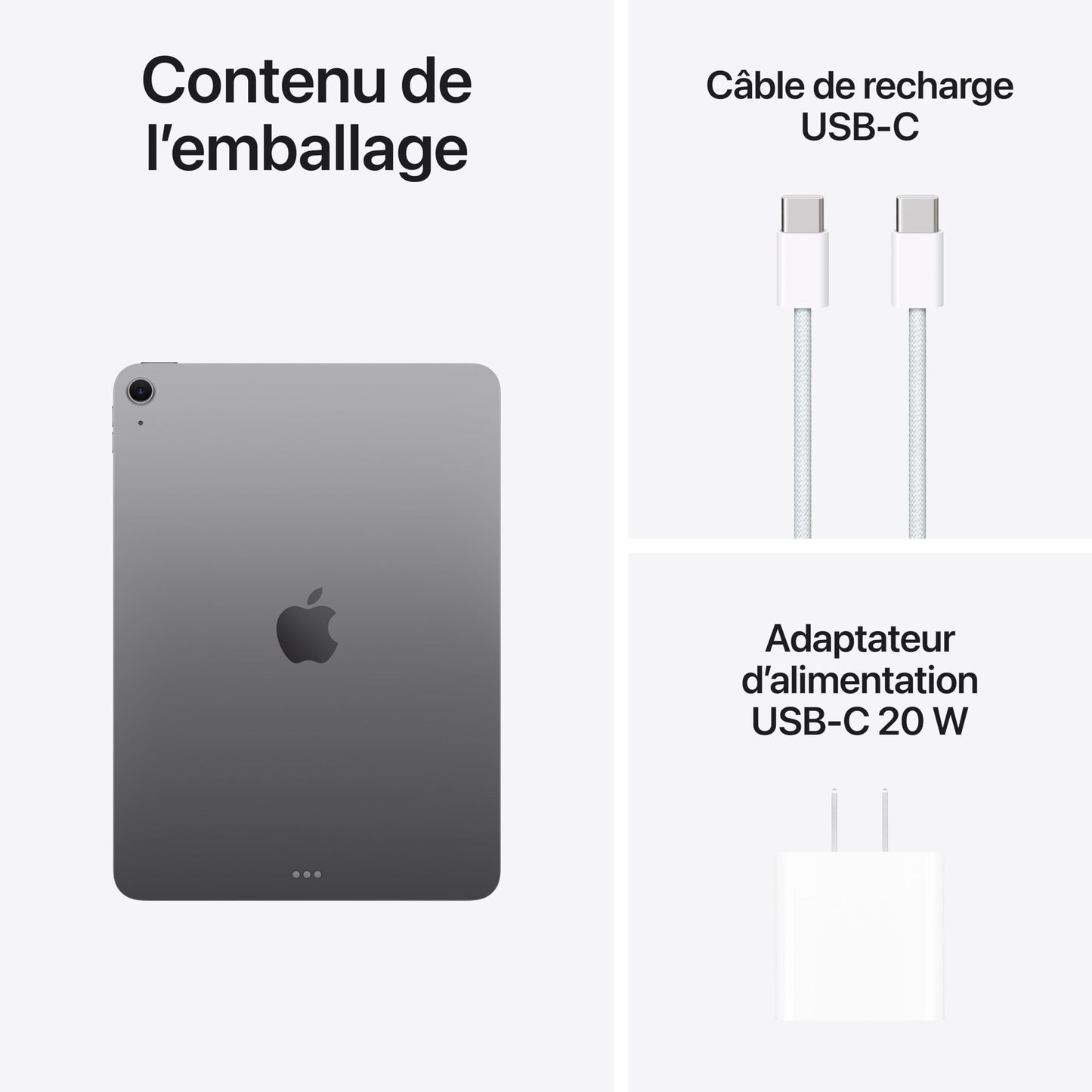 Apple iPad Air 11-inch with M4 chip (Wi-Fi, 256GB) - Space Grey π All In One Marketplace Canada