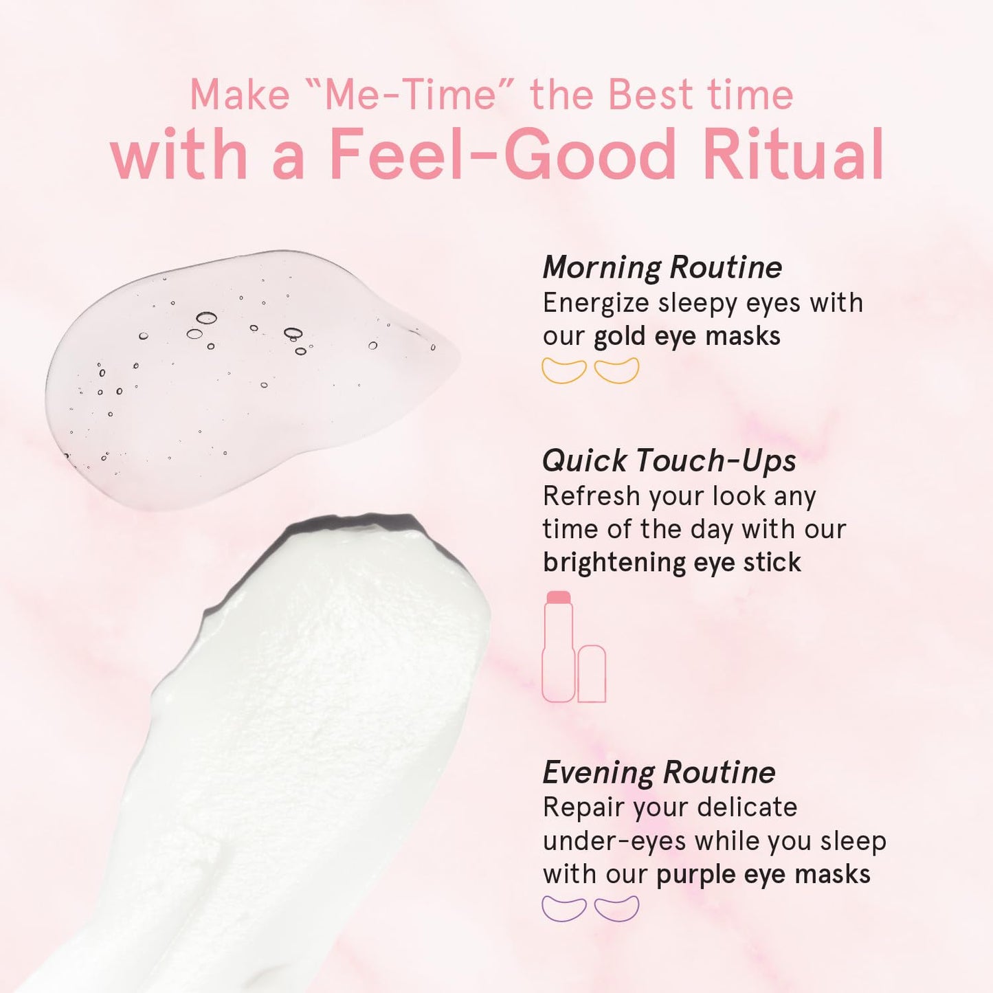 grace & stella Under Eye Brightener Balm Stick - Travel Essentials - Caffeine Eye Cream for Dark Circles, Puffiness, Wrinkles - Vegan Moisturizer Stick with Niacinamide, Hyaluronic Acid (0.13oz/3.5g) ๐ All In One Marketplace Canada