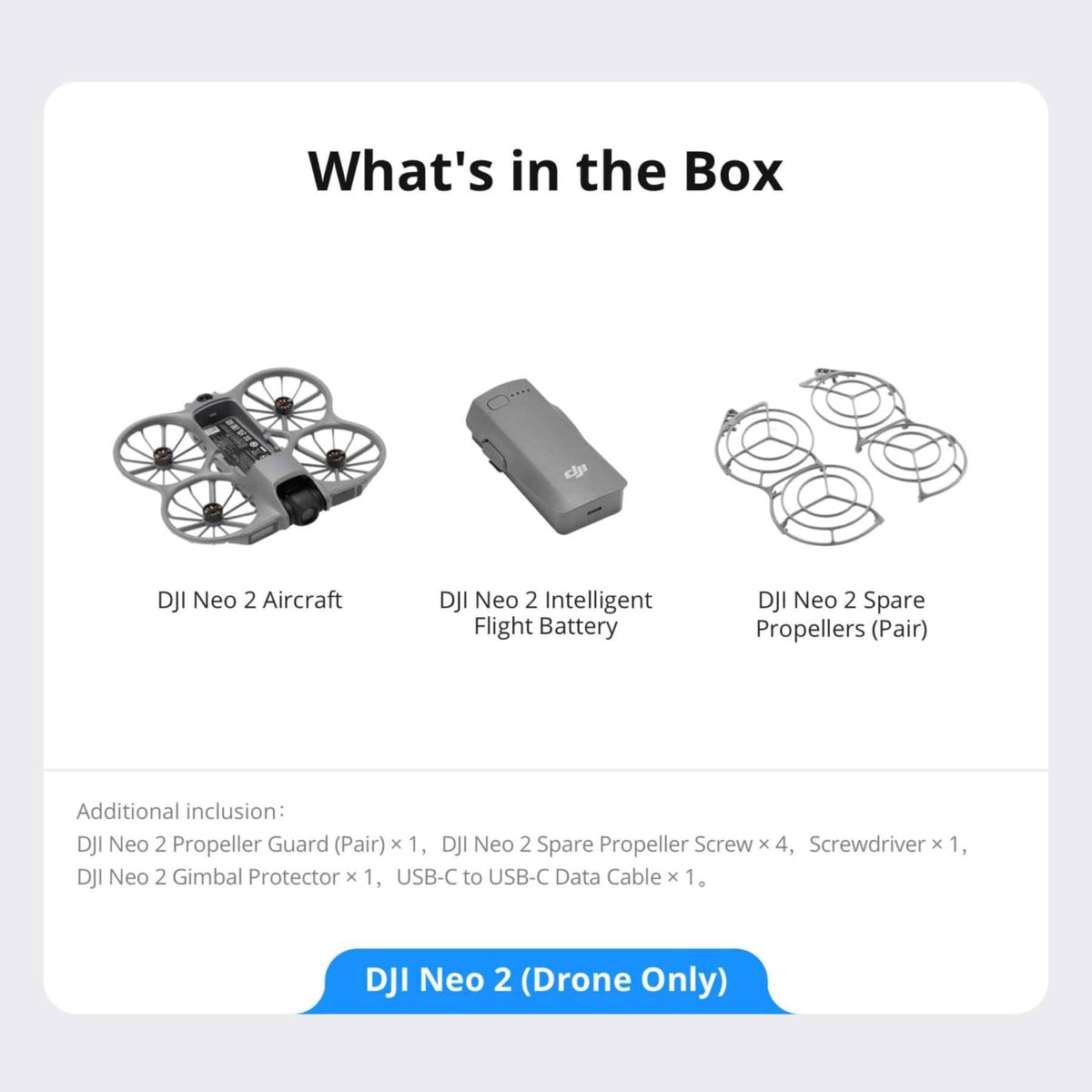 DJI Neo 2 (Drone Only), Lightweight 4K Drone With Camera ๐ All In One Marketplace Canada