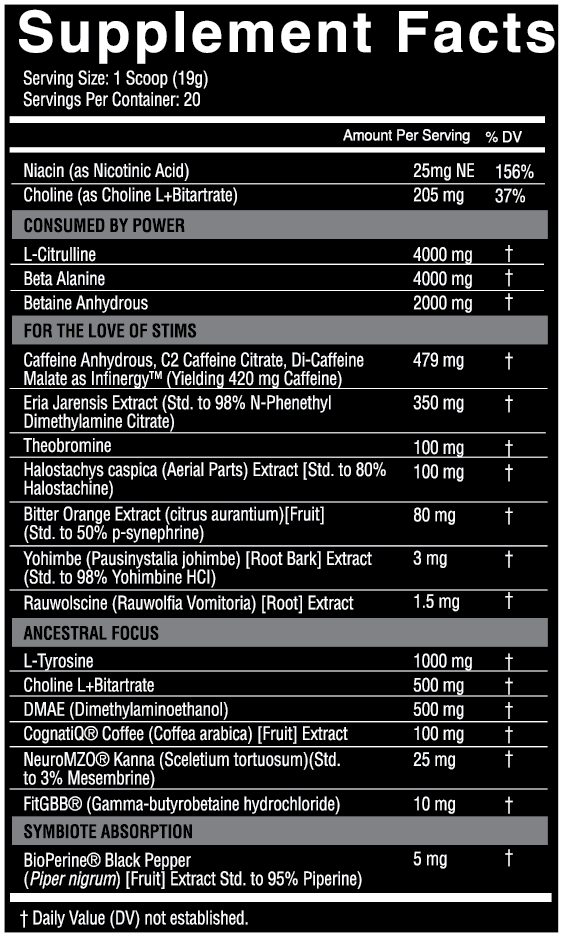 Nutrifitt Symbiote Pre-Workout