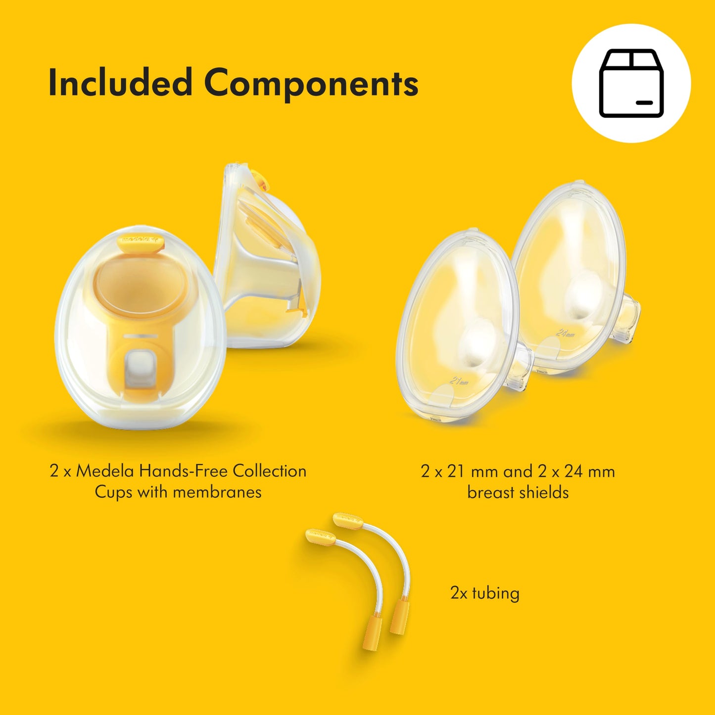 Medela Hands-free Collection Cups, Compatible with Freestyle Flex, Pump in Style with MaxFlow, and Swing Maxi Electric Breast Pumps, 1 set of 2 cups π All In One Marketplace Canada