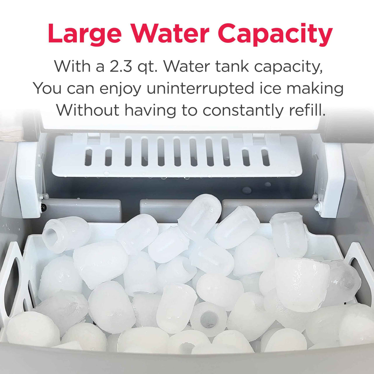 Frigidaire 26 Lbs per Day Portable Compact Maker, Ice Making Machine, Stainless, Medium ๐ All In One Marketplace Canada