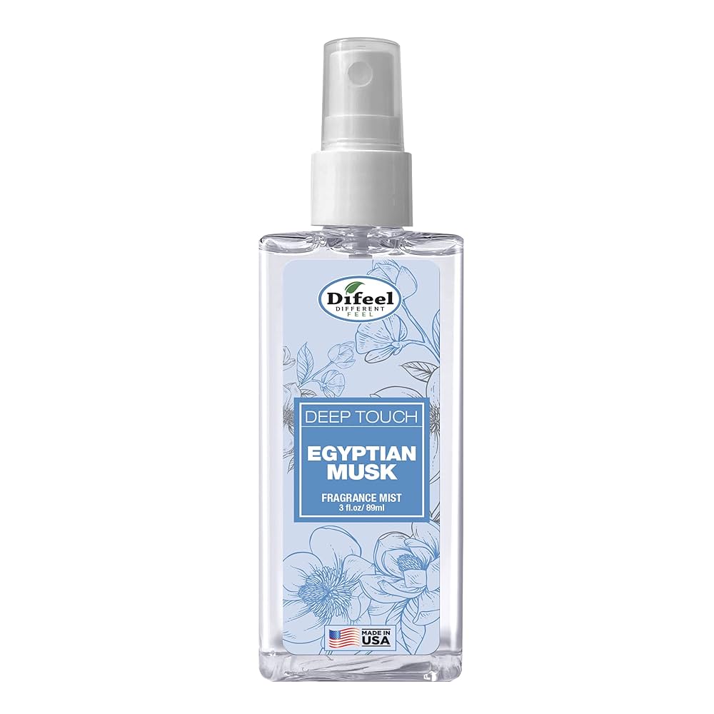 DIFEEL DEEP TOUCH FRAGRANCE MIST SMELLS EGYPTIAN MUSK 3OZ