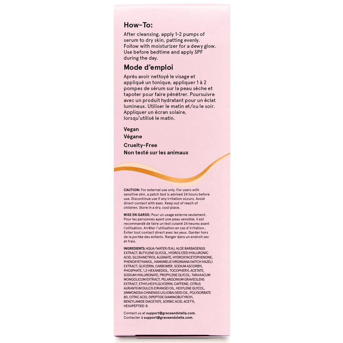 grace & stella Vitain C Serum (50ml /1.7 fl oz) - Brightening Vitamin C Face Serum with Hyaluronic Acid - To Reduce Dullness & Dark Spots - Vegan Skincare π All In One Marketplace Canada
