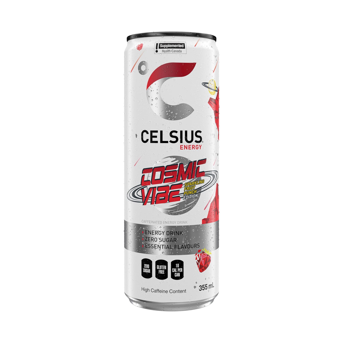 CELSIUS Sparkling Cosmic Vibe, Zero Sugar Energy Drink, 355ml (Pack of 12) š All In One Marketplace Canada