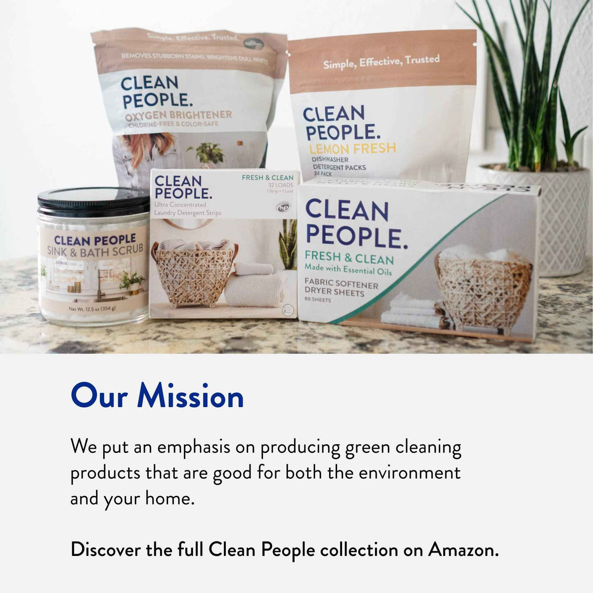 Clean People All Natural Dishwasher Pods - Cuts Grease & Rinses Sparkling Clean - Residue-Free - Phosphate Free Dishwashing Pods - Fragrance Free, 120 Pack ๐ All In One Marketplace Canada