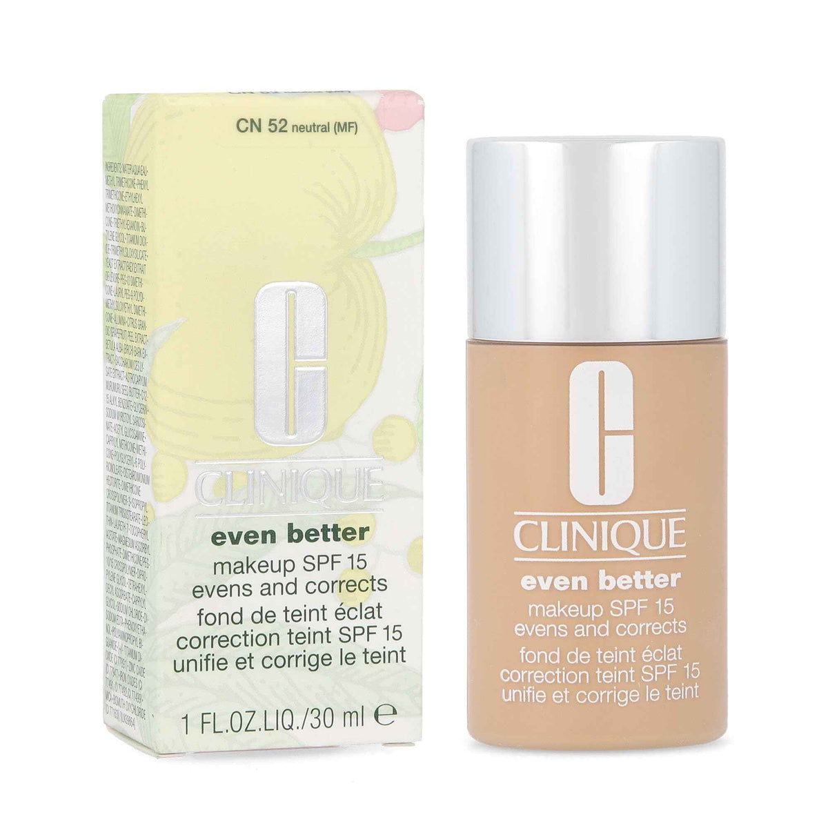 Clinique Even Better Makeup Medium Coverage Foundation Broad Spectrum SPF 15 | Evens Skin Tone + Reduces Dark Spots, Neutral đ All In One Marketplace Canada