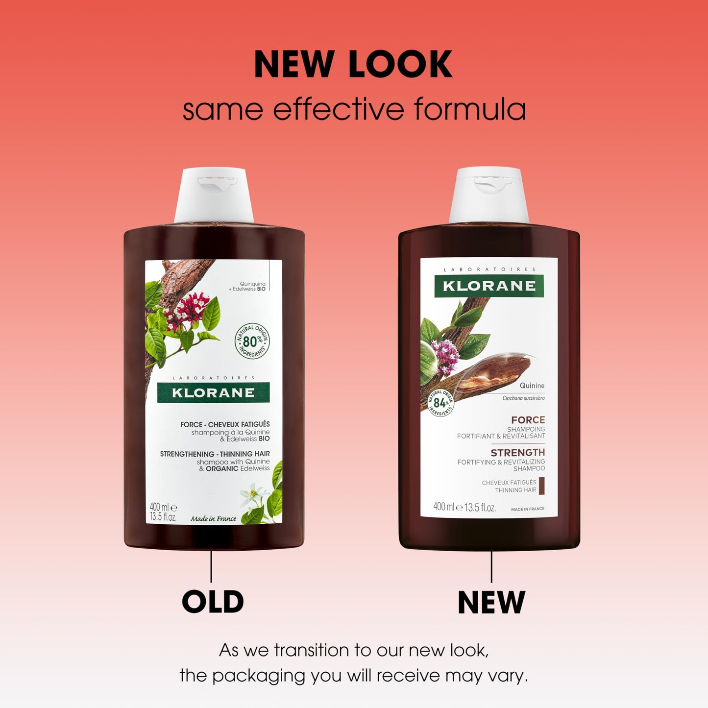 Klorane quinine fortifying shampoo for thin, tired hair, 400ml ๐ All In One Marketplace Canada
