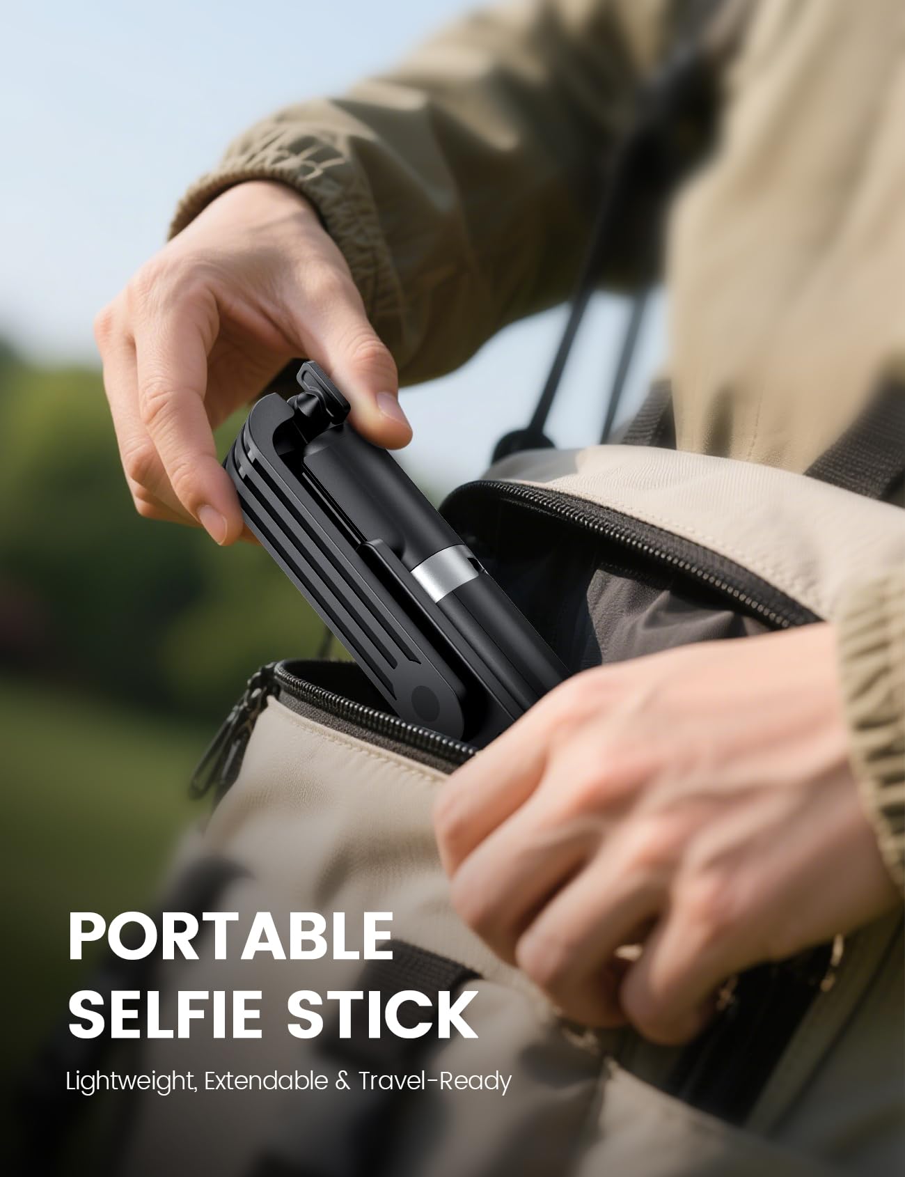 ANXRE Extendable Selfie Stick with Wireless Remote đ All In One Marketplace Canada