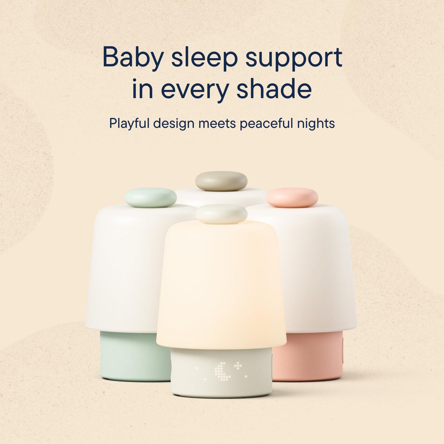 Hatch Baby Sound Machine, Night Light | Hatch Baby Model | Sleep Support | Registry Essential, Routine Builder, Time-to-Rise Alarm Clock, White Noise, Nursery Stories, Toddler Kids (Wi-Fi), Putty ๐ All In One Marketplace Canada