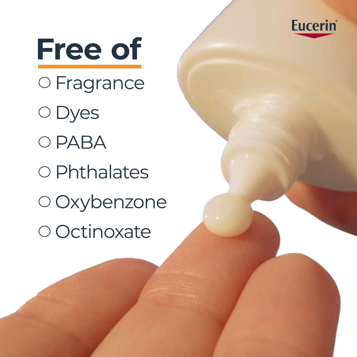Eucerin Complete Hydration Ultra-Light Fluid Sunscreen, Daily Face Sunscreen SPF 50 With Hyaluronic Acid, Body SPF 50 Lotion with UVA-UVB Sun Protection, Fragrance Free & Non Greasy, 50 ml š All In One Marketplace Canada