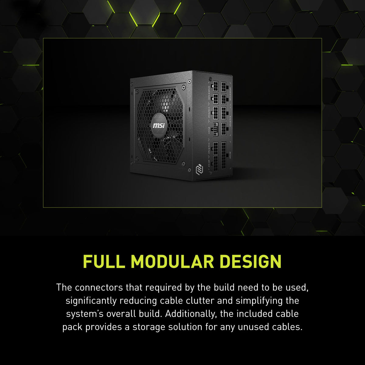 MSI MAG A750GL PCIE5, Fully Modular Compact Gaming 750W Power Supply, 80+ Gold, ATX 3.1 & PCIe 5.1 Ready, Native Dual-Color 12V-2x6 Cable, 10 Year Warranty ๐ All In One Marketplace Canada