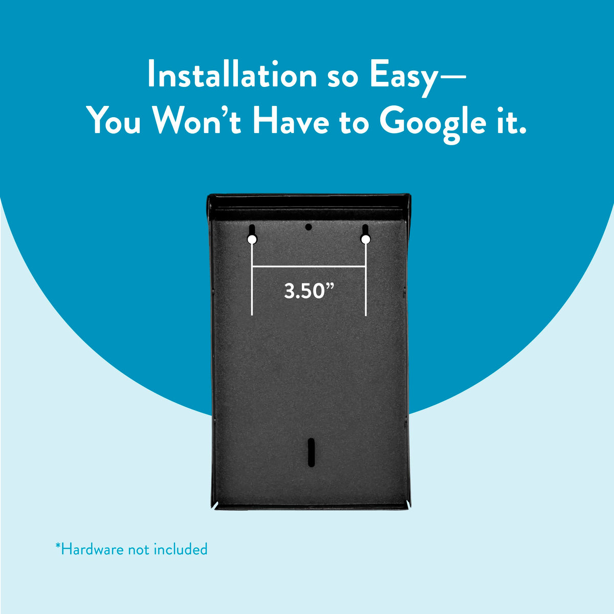 Architectural Mailboxes Modern Heritage Wall Mount Mailbox, Black, Small ๐ All In One Marketplace Canada