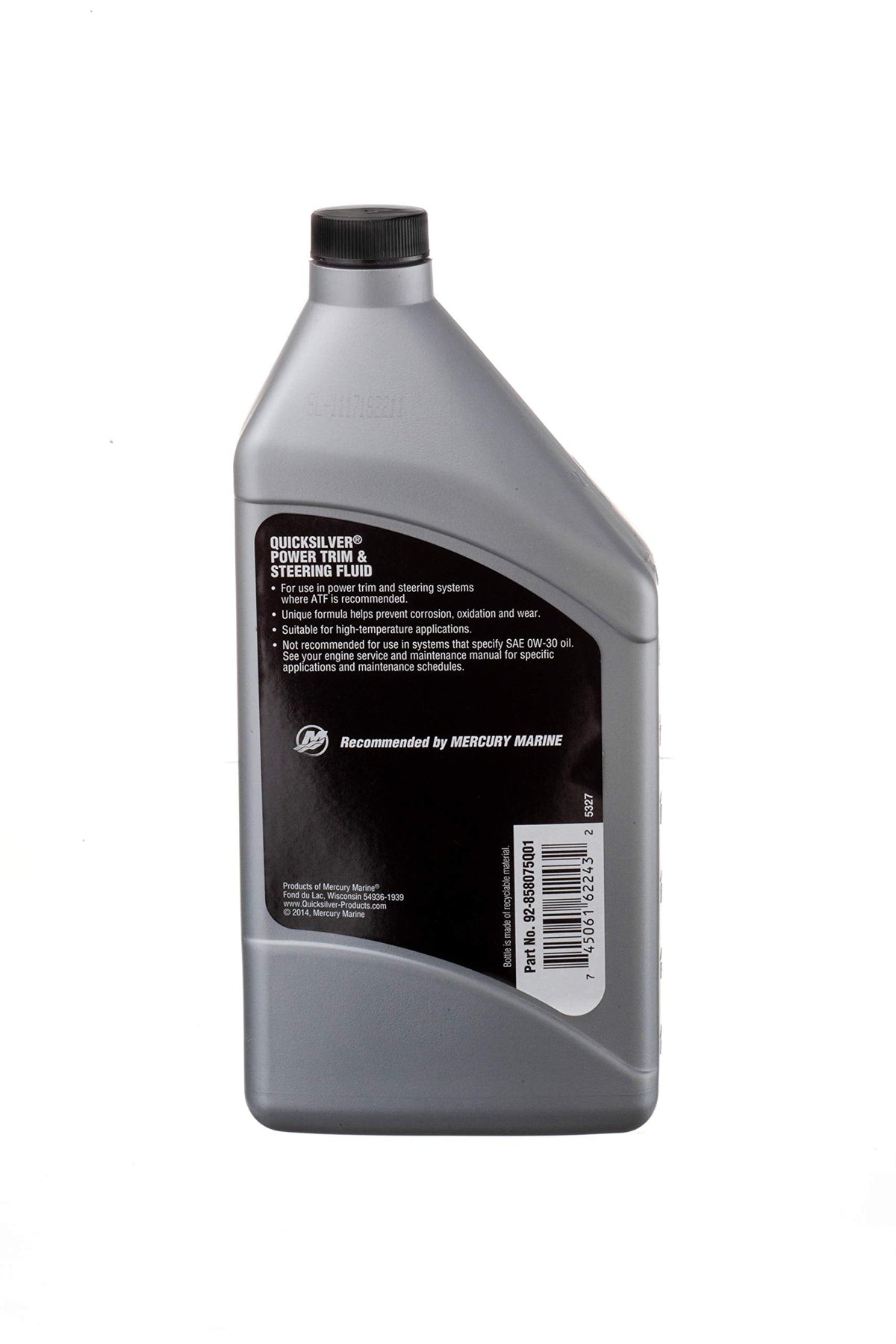 Quicksilver 858075Q01 Power Trim and Steering Fluid, 32 Oz. Bottle ๐ All In One Marketplace Canada