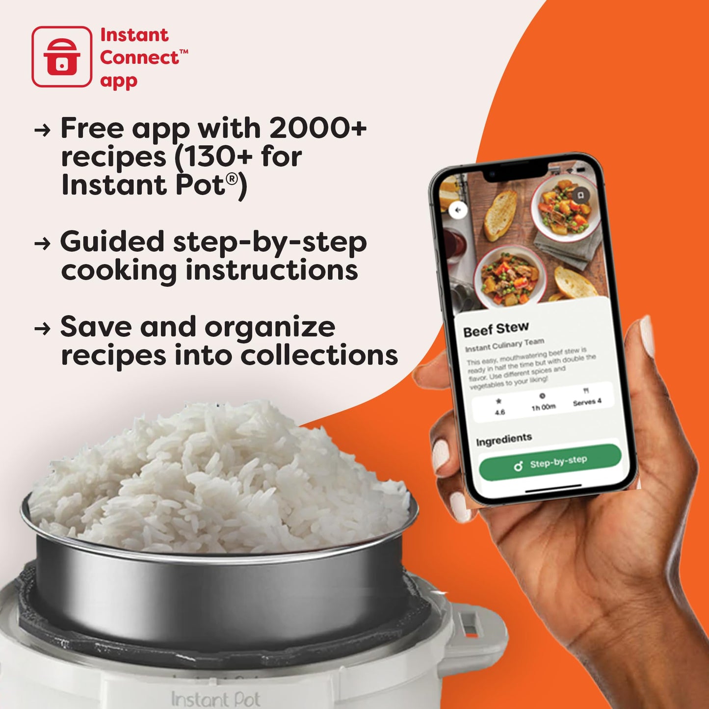 Instant Pot RIO, 7-in-1 Electric Multi-Cooker, Pressure Cooker, Slow Cooker, Rice Cooker, Steamer, Sauté, Yogurt Maker, & Warmer, Includes App With Over 800 Recipes, 6 Quart 🍁 All In One Marketplace Canada