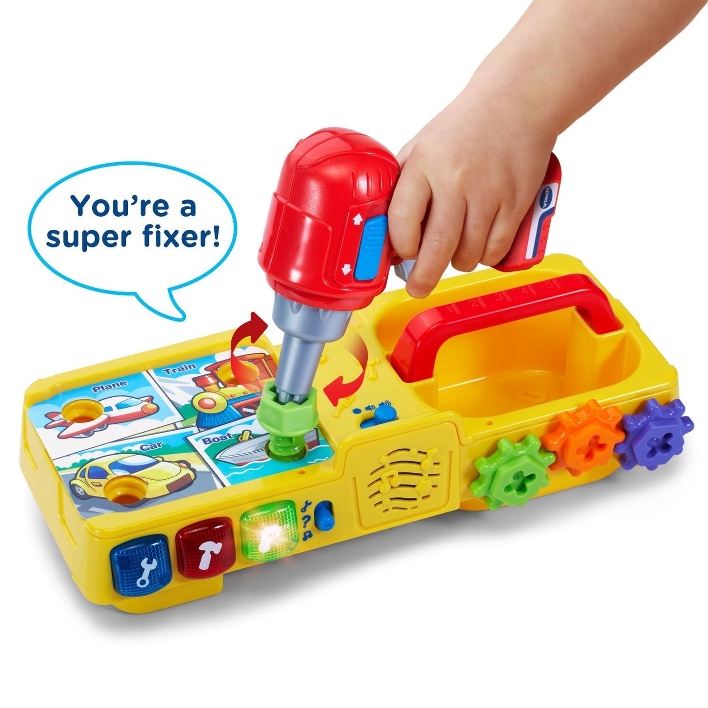 VTech Drill and Learn Toolbox - English Version ๐ All In One Marketplace Canada