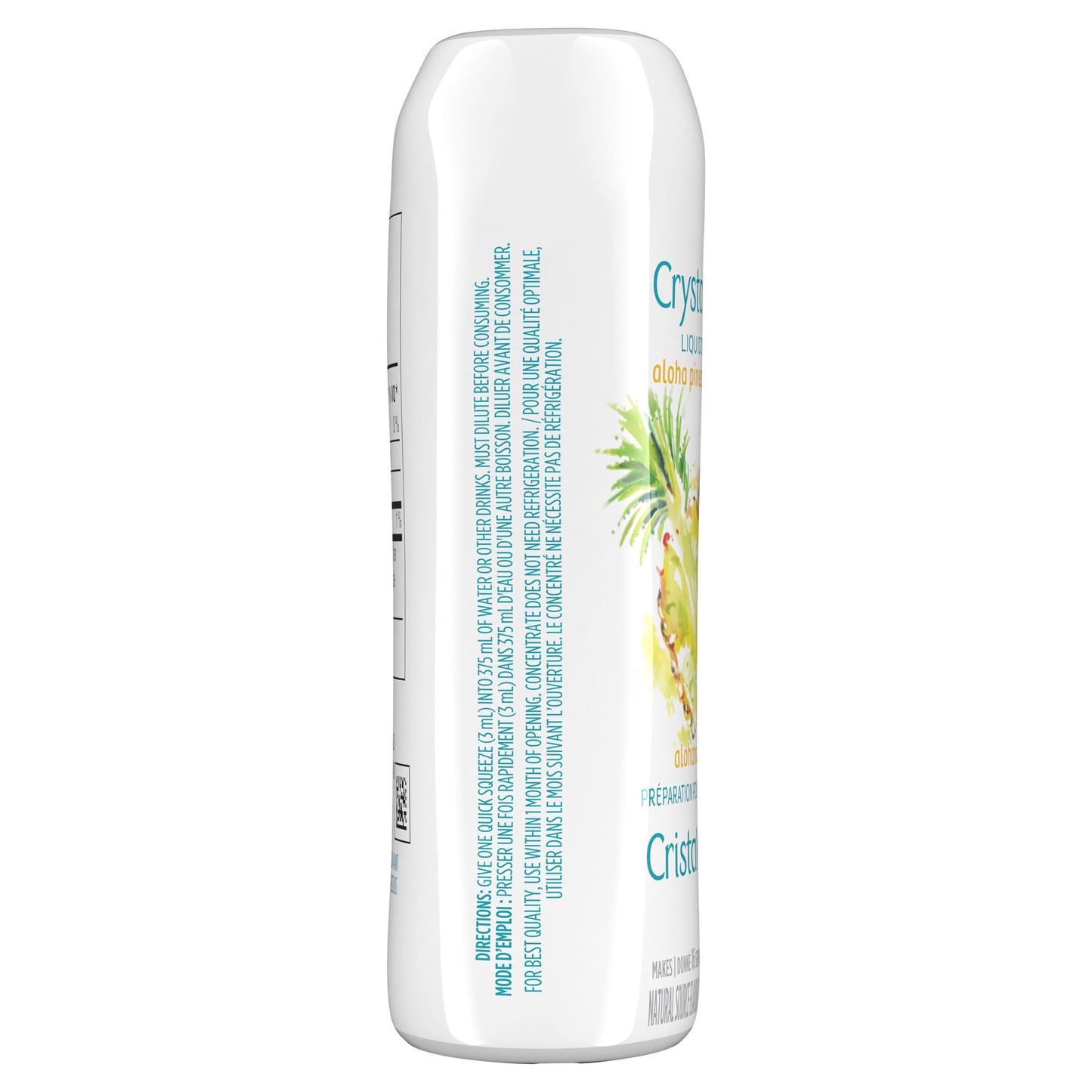 Crystal Light Aloha Pineapple Coconut Liquid Drink Mix, 48 mL Bottle (Pack of 12) ๐ All In One Marketplace Canada