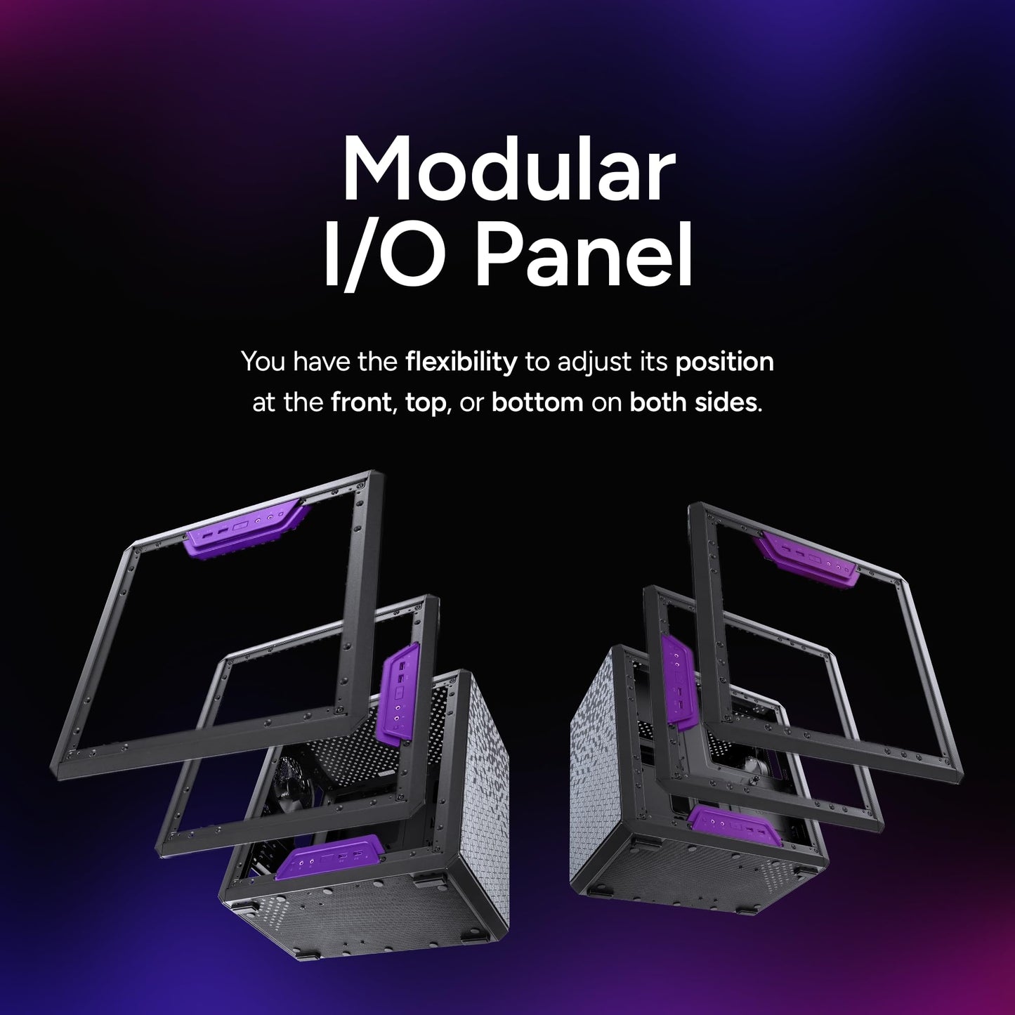 Cooler Master MasterBox Q300L Micro-ATX Tower with Magnetic Design Dust Filter, Transparent Acrylic Side Panel, Adjustable I/O & Fully Ventilated Airflow, Black (MCB-Q300L-KANN-S00) ๐ All In One Marketplace Canada