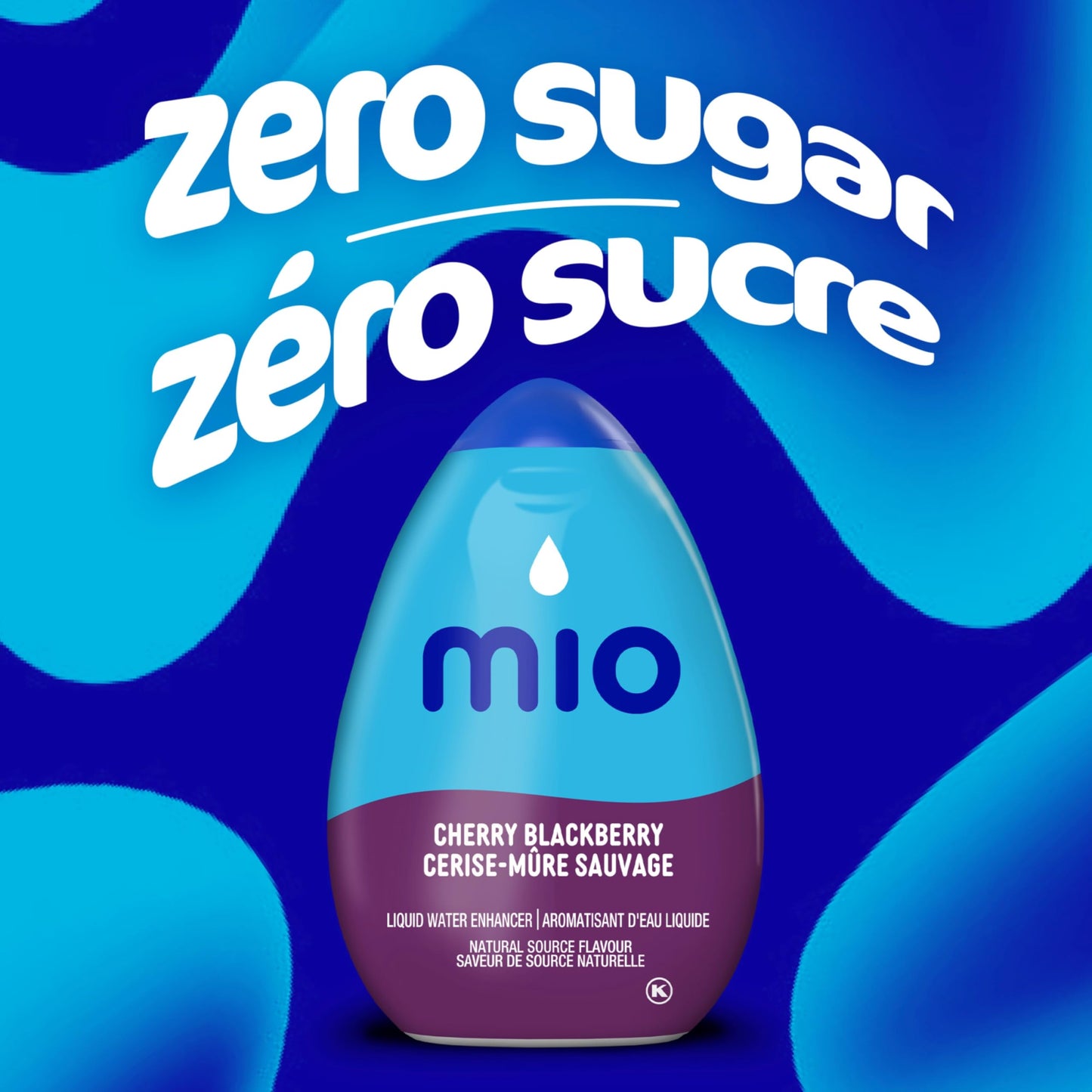 mio Cherry Blackberry Liquid Water Enhancer, 48 mL Bottle (Pack of 12) ๐ All In One Marketplace Canada