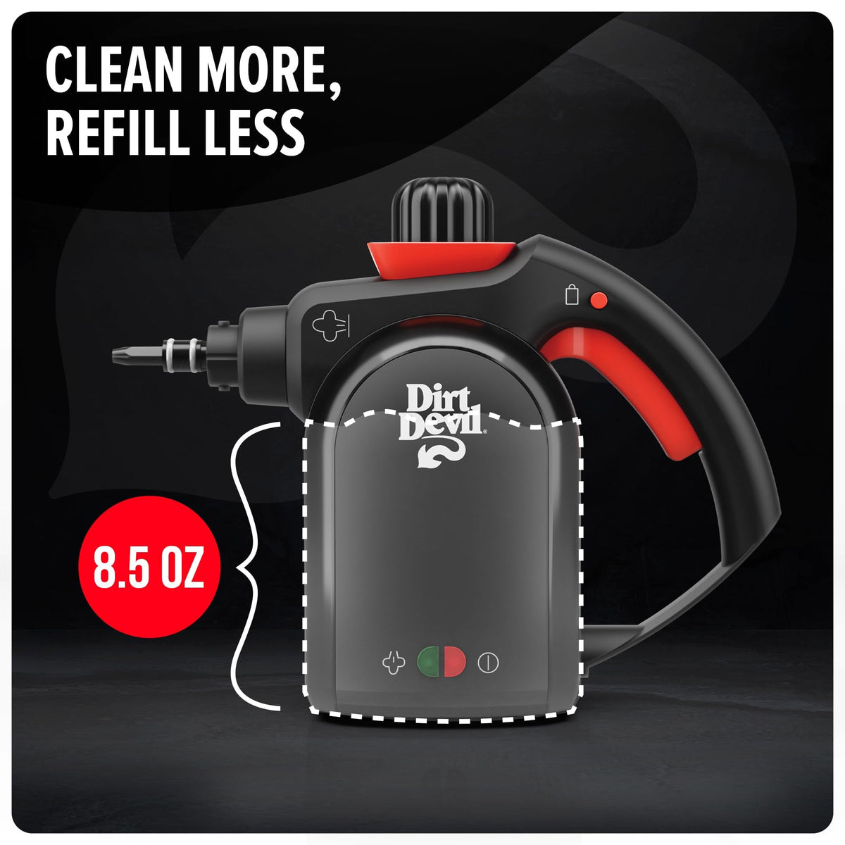 Dirt Devil WD21000CA 7-in-1 Handheld Portable Steam Cleaner, Multi-Surface ๐ All In One Marketplace Canada