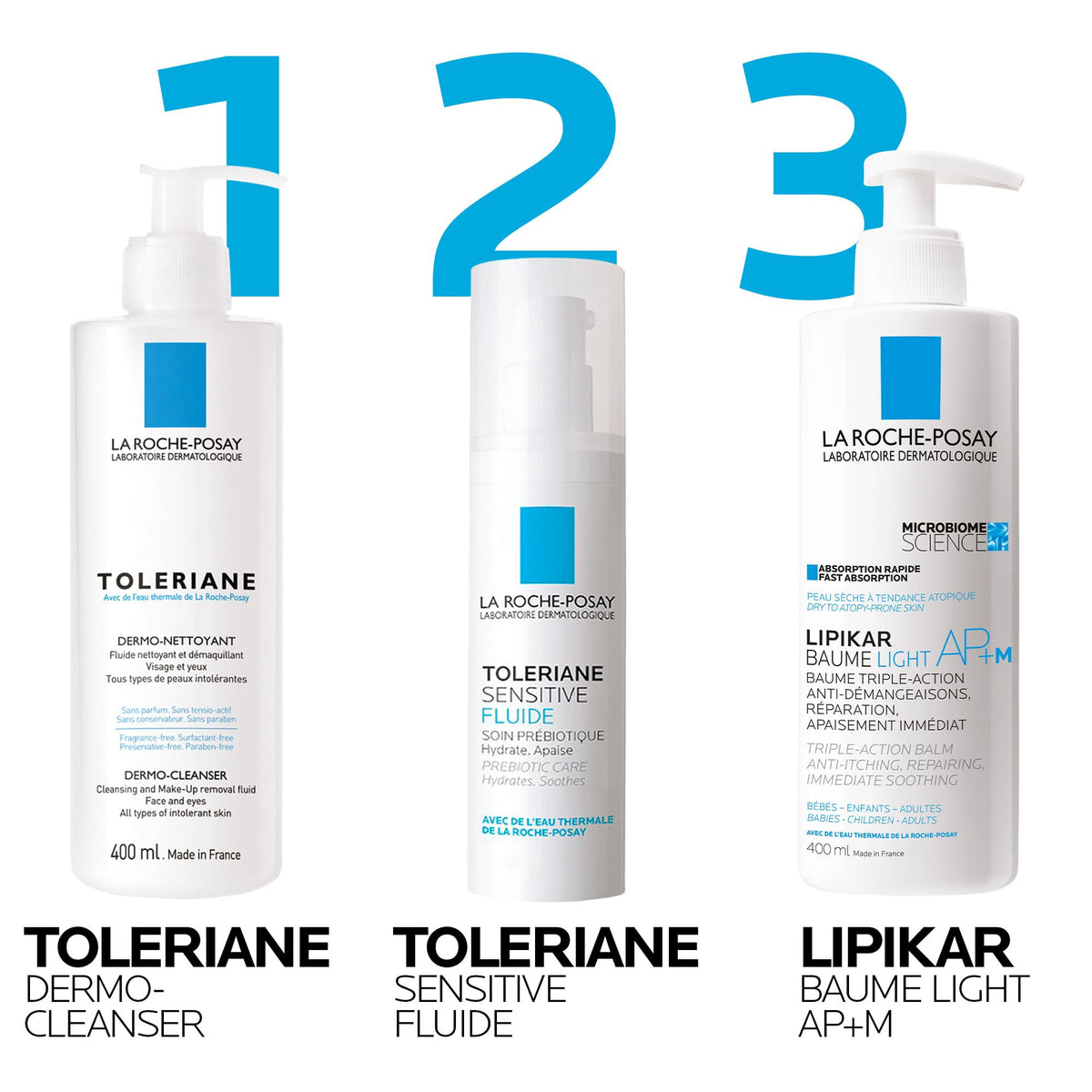 La Roche-Posay Face Moisturizer for Oily, Sensitive Skin, Toleriane Sensitive Fluid Hydrating Gel Cream with Niacinamide & Ceramides, Alcohol Free, Fragrance Free & Recommended by Dermatologists, 40mL ๐ All In One Marketplace Canada